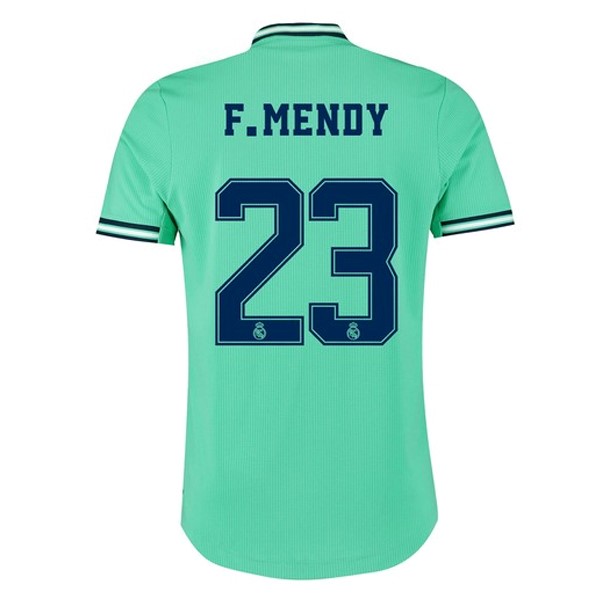 Camiseta Real Madrid NO.23 F.Mendy Tercera equipación 2019-2020 Verde